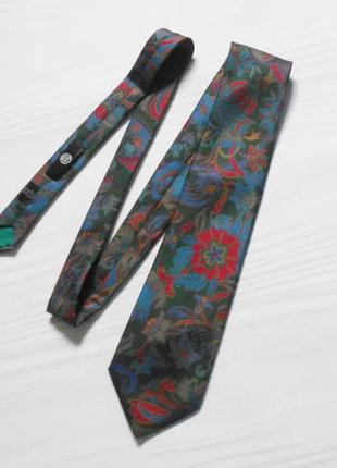 Шикарний дизайнерський шовковий галстук lehner швейцарія1 фото