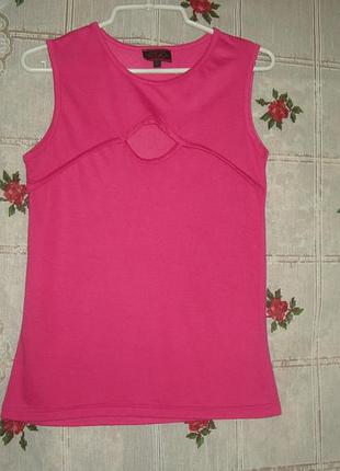 Майка рожевого кольору"cornelio",70%віскоза,30%поліестер,р. 12
