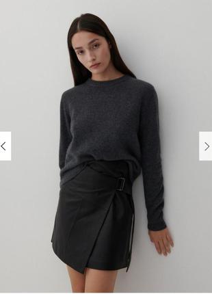 C&a cashmere 🔥тёмно-серый,кашемировый свитер/кофта/реглан оверсайз,100 кашемир zara oysho.