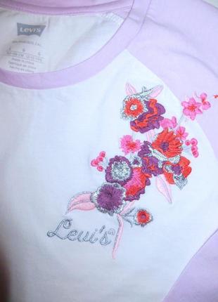 Кофта, лонгслив, реглан levis на девочку 10-12 и 12-13 лет 3