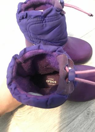 Зимние сапоги crocs3 фото