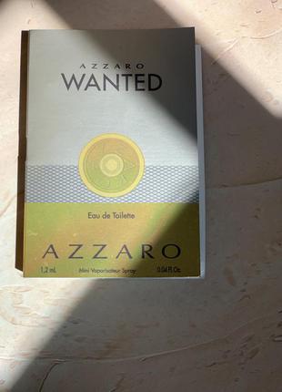 Духи azzaro wanted 1,2мл пробник /чоловічі парфуми тестер