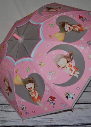 Парасоля парасолька з яскравими героями матовий напівпрозорий яскравий і веселий місяць6 фото