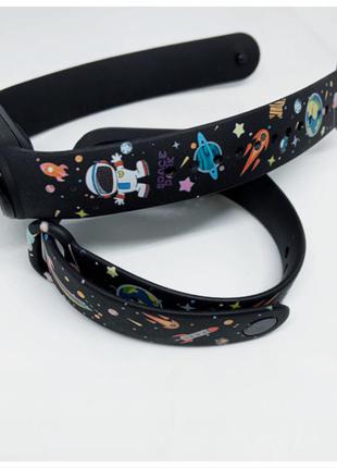 Ремінець mi band 3 mi band 4 mi band 5 mi band 6 космос 🪐