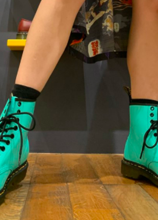 Черевики dr. martens 1460 peppermint green оригінал