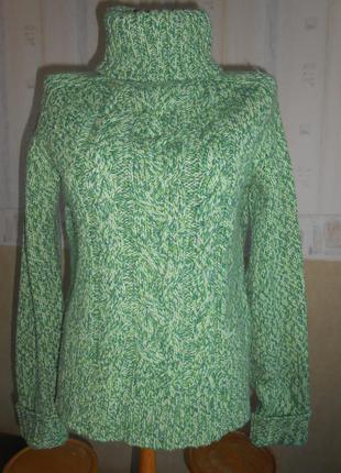 Шерстяной cвитер tcm woolmark на наш 44/46