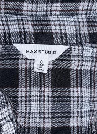 Трендовое платье рубашка max studio размер s вискоза 5