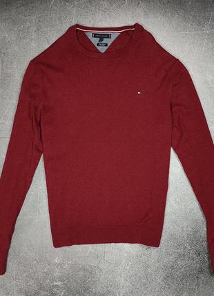 Tommy hilfiger джемпер светр светр бавовна кашемір