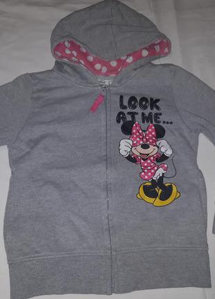 Кофточка с начесом disney