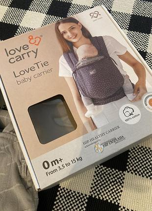 Слинг lovetie love&carry 3