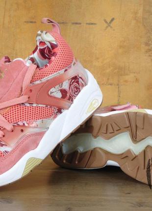 Женские кроссовки puma blaze of glory x careaux x graphic porcelain rose 361525-013 фото