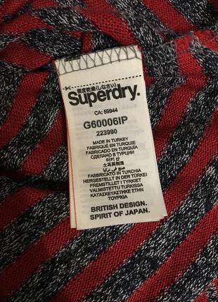 Кофта, лонгслив в смужку superdry5 фото