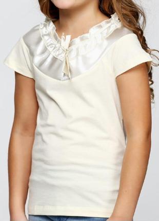 Блуза-футболка для дiвчинки.1 фото