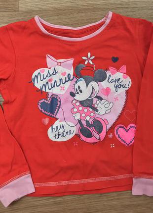 Гольф гольфик кофточка на дівчинку 3-5 років мінні маус