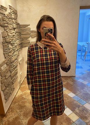 Базовое платье кокон украинского бренда b.raise 36 р s шерсть