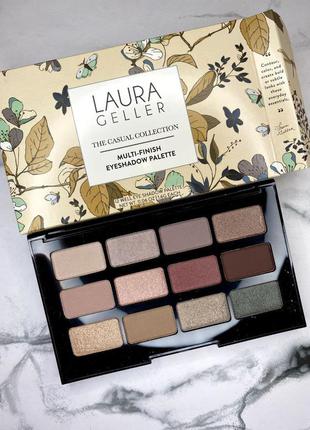 Палетка тіней laura geller the casual collection multi-finish eyeshadow palette