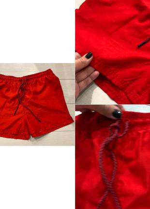 Продам мужские плавательные шорты красные размер м