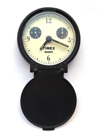 Timex настольные часы будильник из сша кварц 3 циферблата