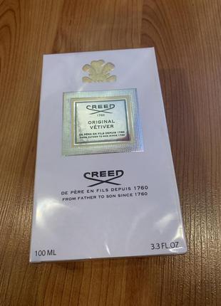 Чоловічі духи creed original vetiver 100 ml.