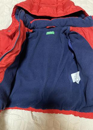 Куртка еврозима benetton 12-18 m3 фото