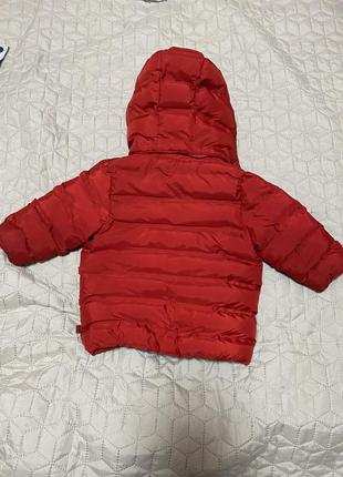 Куртка еврозима benetton 12-18 m6 фото