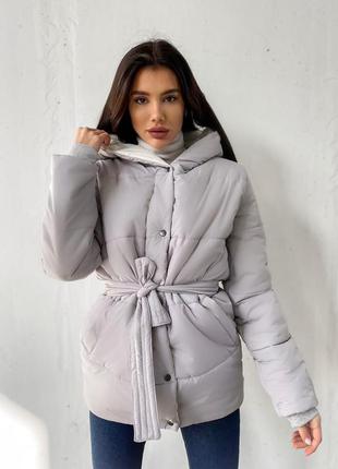 Куртка женская теплая деми зима на синтепоне