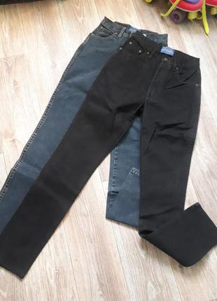 Джинсы на стройняшек винтажные фирменные на талии 100%cotton usa.