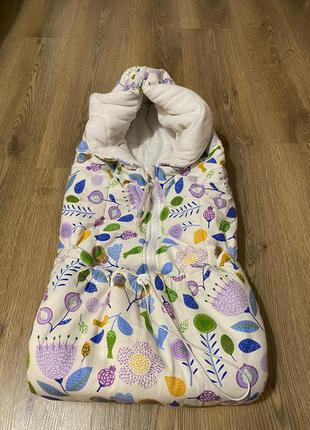 Конверт одеяло для новорожденных1 фото