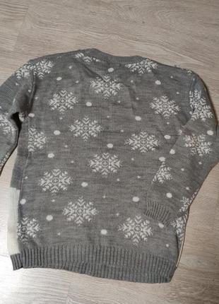 Красивый новогодний  свитер , фотосессия4 фото