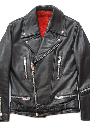 Раритетная винтажная куртка косуха панк 70-х texman leather motorcycle punk jacket