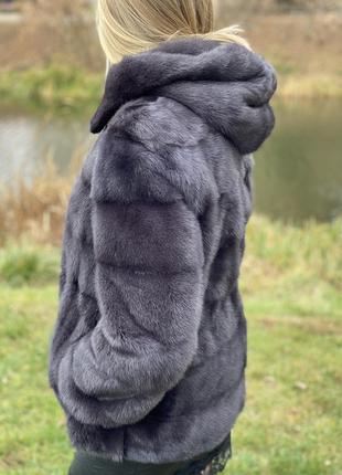 Шикарная натуральная норковая шуба  фирма mimi fur luxury6 фото