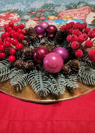 Новорічний підсвічник