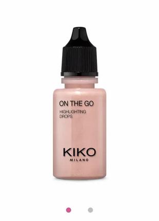 Хайлайтер kiko on the go highlighting drops
