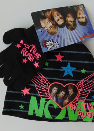 Шапка перчатки nickelodeon