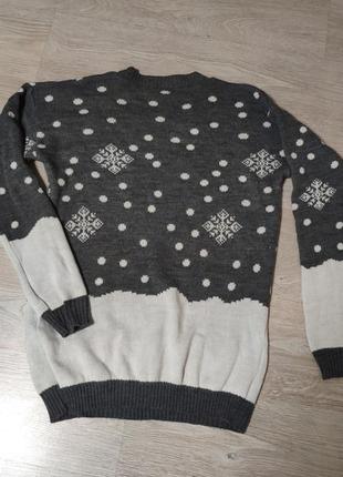 Красивый новогодний свитер5 фото