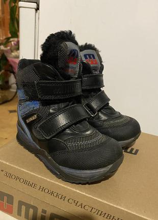 Зимние сапоги на мальчика minimen 24р,500грн