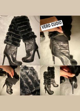Чоботи-панчохи vero cuoio італія