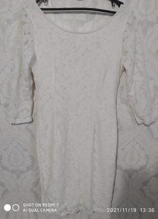 Красиве ажурна сукня 42-44р.