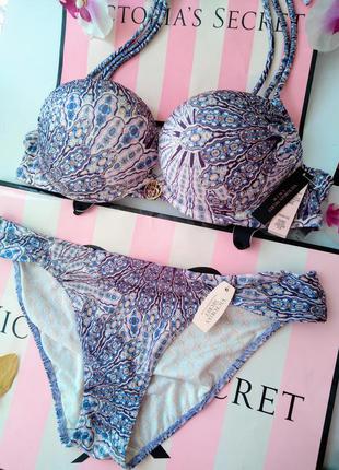 Купальник victoria's secret bombshell original m 34b 75b 32c 70c 36 38 большой push up3 фото