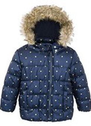 Lupilu. германия. теплая демисезонная куртка на девочку, р.104