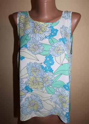 42 eur блузка dorothy perkins цветочный принт. новая