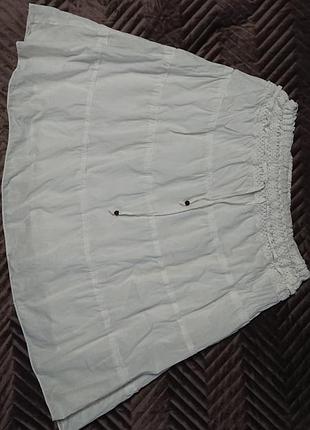 Літня юбка ярусами.