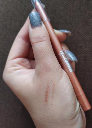 Maybelline new york tattoo liner гелевий олівець з блискітками
