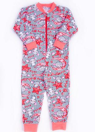 Комбинезон-пижама тёплый хлопок с начесом, теплий комбінезон піжама з начосом9 фото