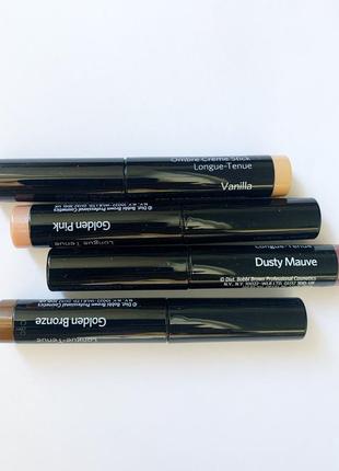 Bobbi brown long-wear shadow stick. стійкі кремові тіні,тени.3 фото