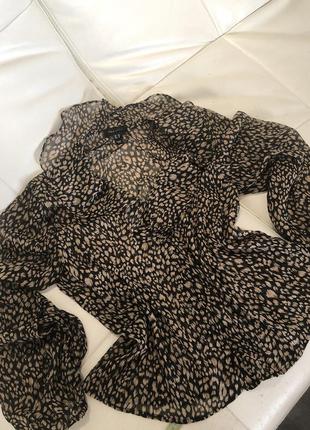 Блузка под леопард7 фото