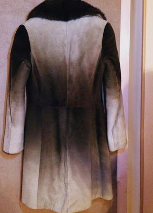 Пальто из стриженого меха мутона - harmanli2 фото