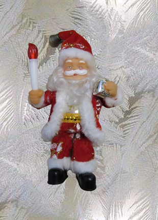 Санта клаус іграшка новорічна фігурка1 фото