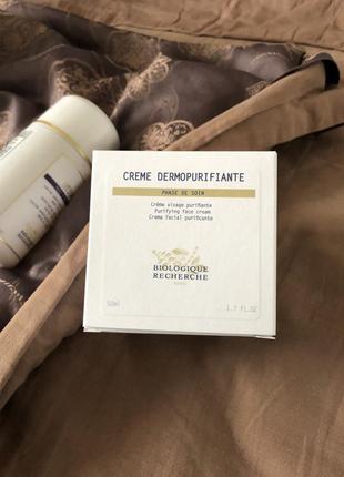 Дермоочищающий крем для обличчя dermopurifiante biologique recherche (50мл)