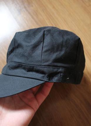 Ващеная кепка barbour waxed cotton baker boy hat